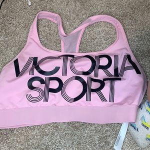 Pink Victoria sport sports bra
